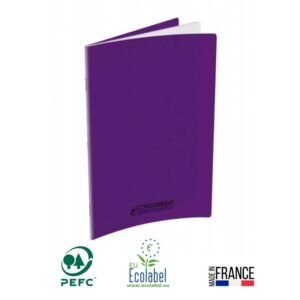 cahier piqure conquerant pages gr seyes x cm violet