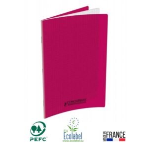 cahier piqure conquerant pages seyes gr x cm rose