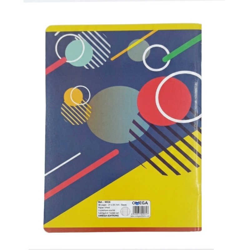 Cahier Piqûre OMEGA 96 Pages Seyès 21x29.7 cm 2 cahier piqure omega pages seyes x cm