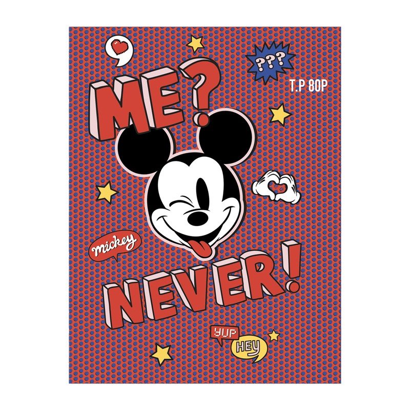 Cahier TP Piqué YAMAMA Disney PM 80 Pages 80Gr 17 x 22 cm 4 cahier tp pique yamama disney pm pages gr x cm