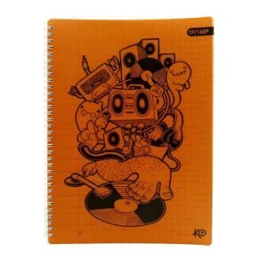 cahier tp wiro ko pages g gf avec couverture plastique