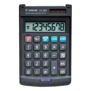calculatrice dcalculatrice de bureau canon ls e dbl gris fonce