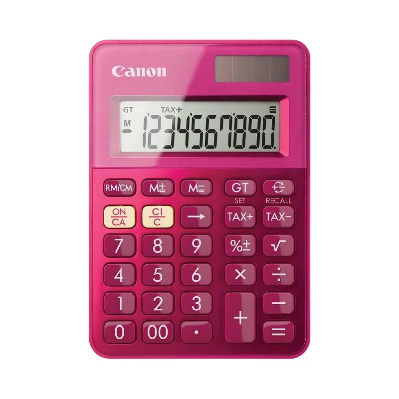 Calculatrice Canon ls-100k-mpk - Rose 1 calculatrice de bureau canon ls k mpk rose