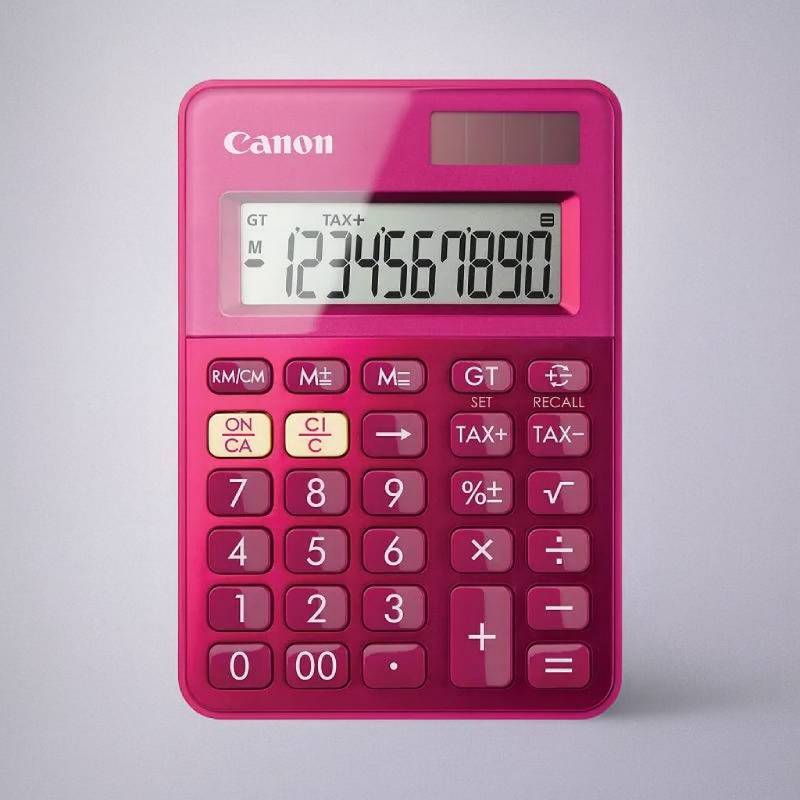 Calculatrice Canon ls-100k-mpk - Rose 2 calculatrice de bureau canon ls k mpk rose a