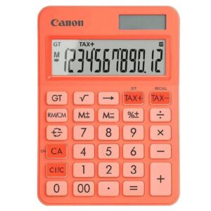 calculatrice de bureau canon ls kb or orange