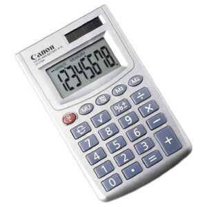calculatrice de poche canon ls h dbl argent