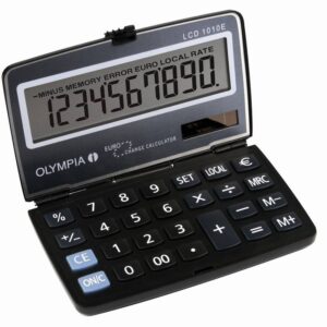 calculatrice de poche olympia lcd
