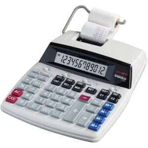 calculatrice imprimante olympia chiffres blanc lcd