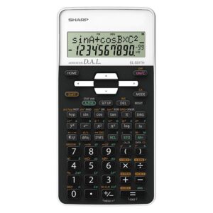 calculatrice scientifique sharp el th blanc