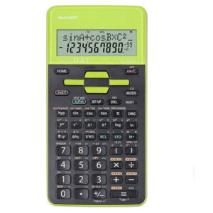 calculatrice scientifique sharp el thb en blister vert