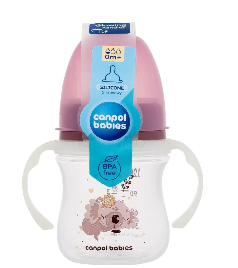 CANPOL BABIES BIBERON ANTI COLIQUE 120ML 0M+ 35/236 1 canpol babies biberon anti colique ml m