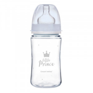 CANPOL BABIES BIBERON ANTICOLIQUE COL LARGE ROYAL BABY 240ML PP 35/234 3 canpol babies biberon anticolique col large royal baby ml pp