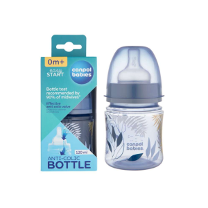 CANPOL BABIES BIBERON ANTI COLIC 0M+ 120ML REF 35/239 3 canpol babies biberon bottle anti colic m ml ref