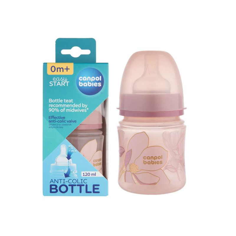 CANPOL BABIES BIBERON ANTI COLIC 0M+ 120ML REF 35/239 1 canpol babies biberon bottle anti colic m ml ref