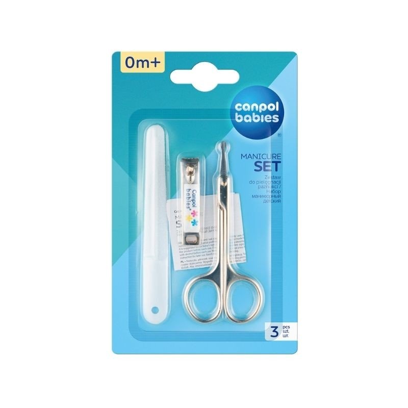 CANPOL BABIES SET DE SOIN BEBE 9/809 1 canpol babies set de manicure bebe