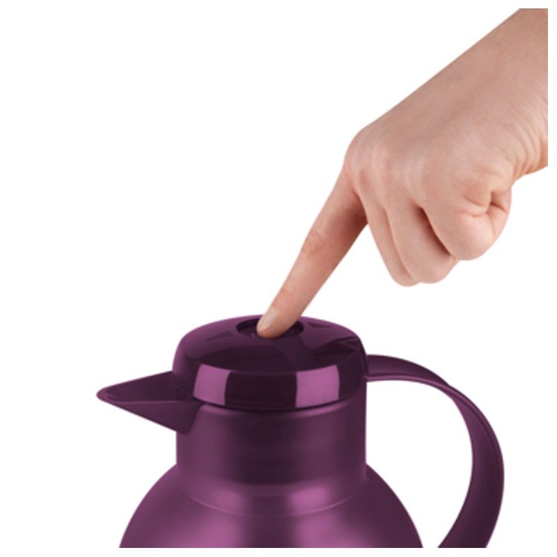 Carafe Isotherme TEFAL Samba 1 L - Aubergine 3 carafe isotherme tefal samba l aubergine