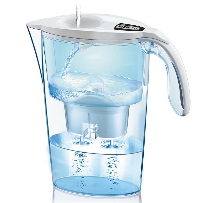 Thermos Filtrante A Eau LAICA Stream 2.3 Litres - Lavande 1 carafe filtrante a eau laica stream l lavande