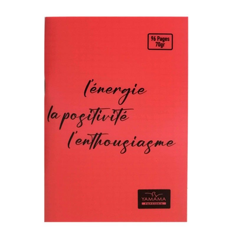 Carnet Piquée YAMAMA 96 Pages 5/5 70gr Avec Couverture plastique Pastel 1 carnet piquee yamama pages gr avec couverture plastique pastel