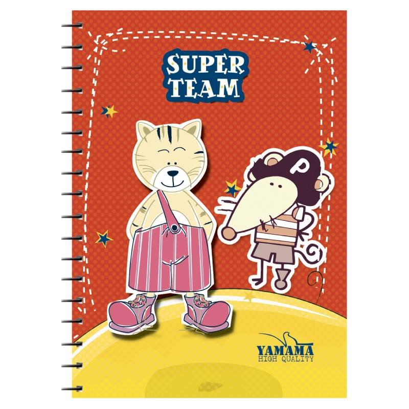 Carnet spirale YAMAMA 100 Pages 7.5 x 11 cm 70 Gr 1 carnet spirale yamama pages x cm gr