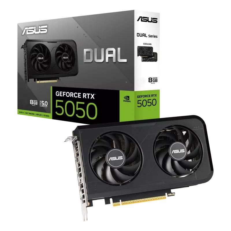 Carte Graphique ASUS Dual GeForce RTX 5050 8Go GDDR6 1 carte graphique asus dual geforce rtx go gddr