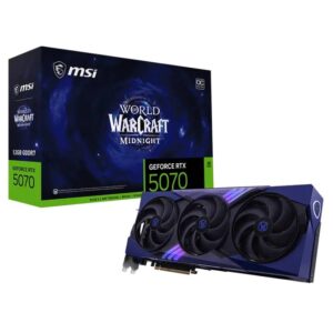 carte graphique msi geforce rtx g world of warcraft midnight void edition oc