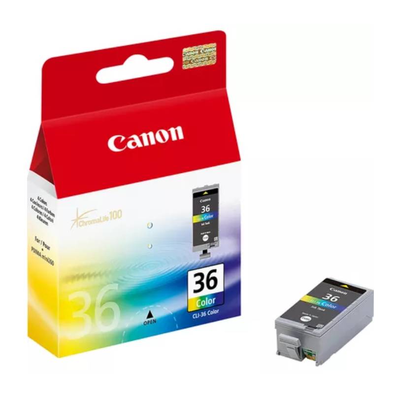 Cartouche d'encre Originale CANON Couleur CLI-36 2 cartouche d encre original canon couleur cli