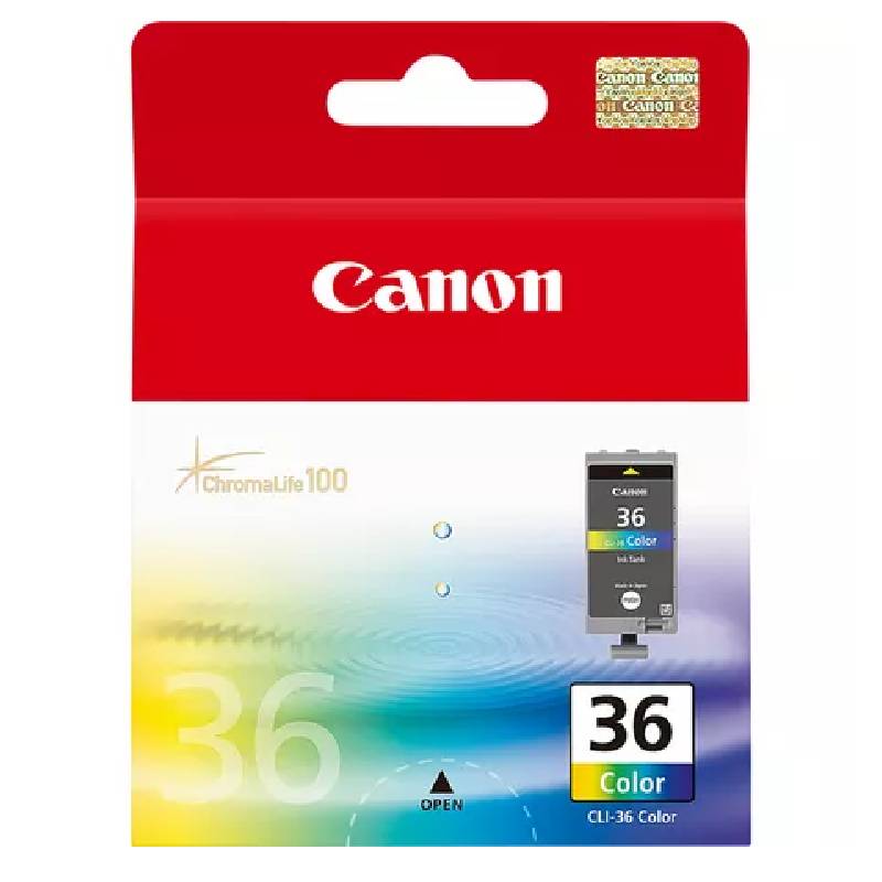 Cartouche d'encre Originale CANON Couleur CLI-36 1 cartouche d encre original canon couleur cli