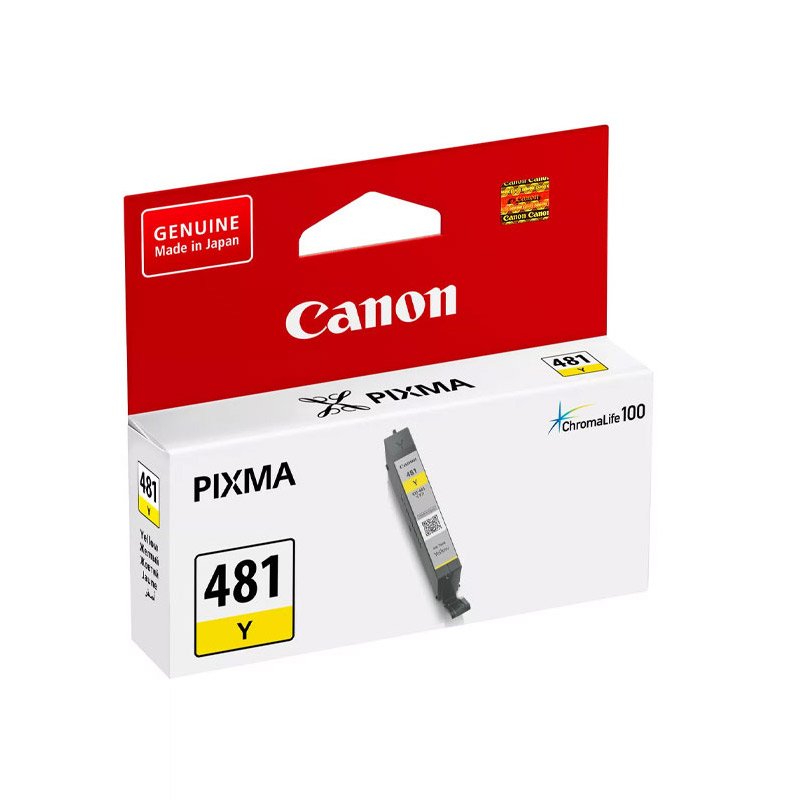 Cartouche Jet d'encre CANON CLI481 - Jaune 1 cartouche jet d encre canon cli jaune cli y