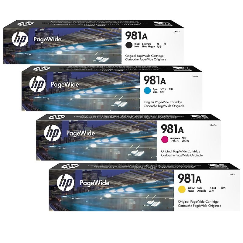 Cartouche Original HP 981A PageWide - Noir(J3M71A) 2 cartouche original hp a pagewide cyan jma jpg