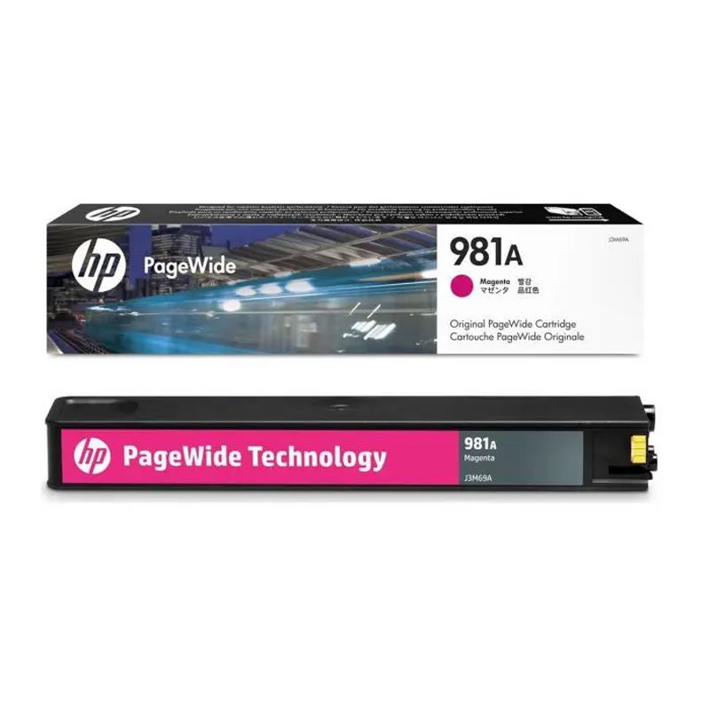 Cartouche Original HP 981A PageWide - Magenta(J3M69A ) 2 cartouche original hp a pagewide magenta jma