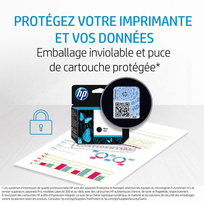 Cartouche Original Jet d'encre HP 655 Advantage - Cyan 4 cartouche hp