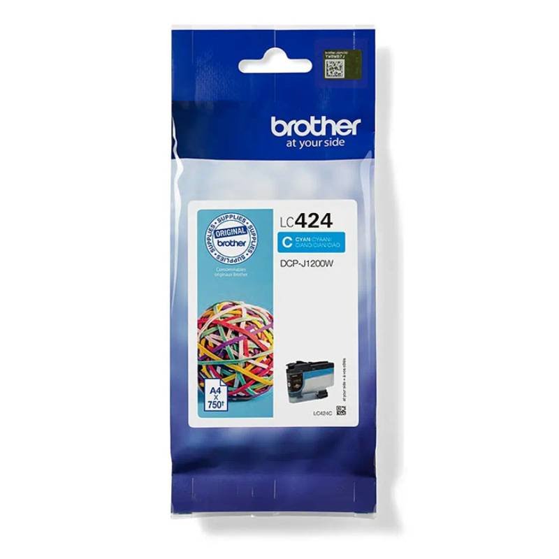 Cartouche Jet d'encre Original BROTHER LC424 - Cyan 1 cartouche jet d encre original brother lc cyan