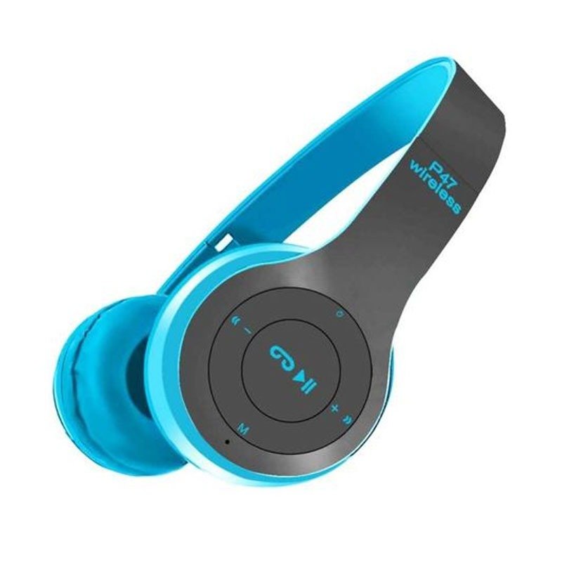 Casque Stéréo Sans Fil OAKORN P47 Bluetooth - Bleu 2 casque bluetooth p
