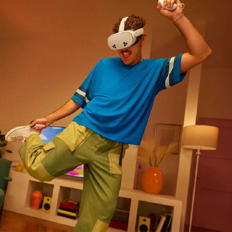 Casque De Réalité Virtuelle OCULUS QUEST 3S 256 Go Batman 5 casque de realite virtuelle oculus quest s go batman z