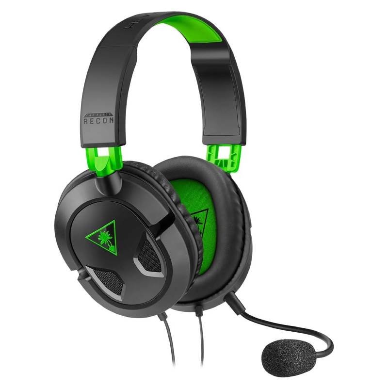 Casque Filaire Gaming Turtle Beach Recon 50X - Noir et Vert 2 casque filaire gaming turtle beach recon x noir et vert