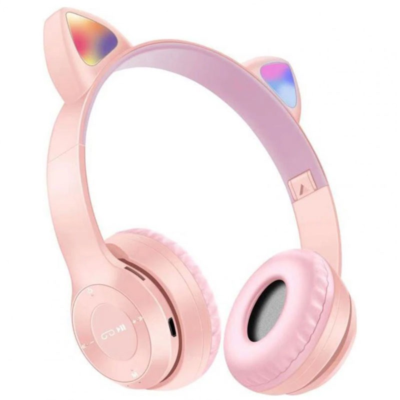 Casque Sans Fil P47M Cat - Rose 1 casque sans fil pm cat rose