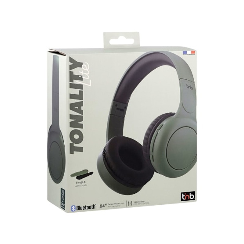 Casque Sans Fil TNB Tonality CBTONESUPGN - Vert 4 casque sans fil tnb cbtonesupgn vert g
