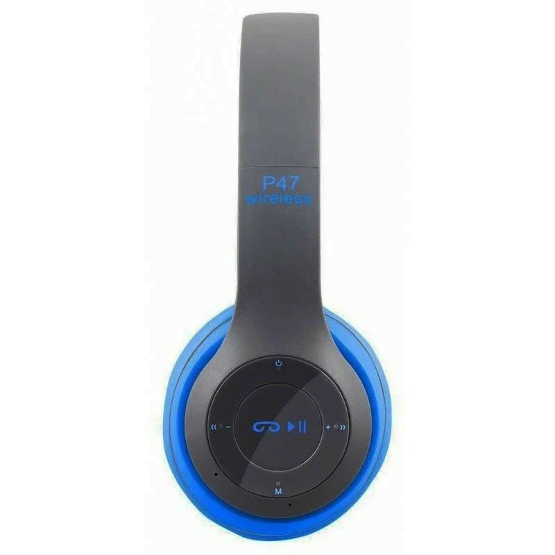 Casque Stéréo Sans Fil OAKORN P47 Bluetooth - Bleu 4 casque stereo bluetooth p bleu