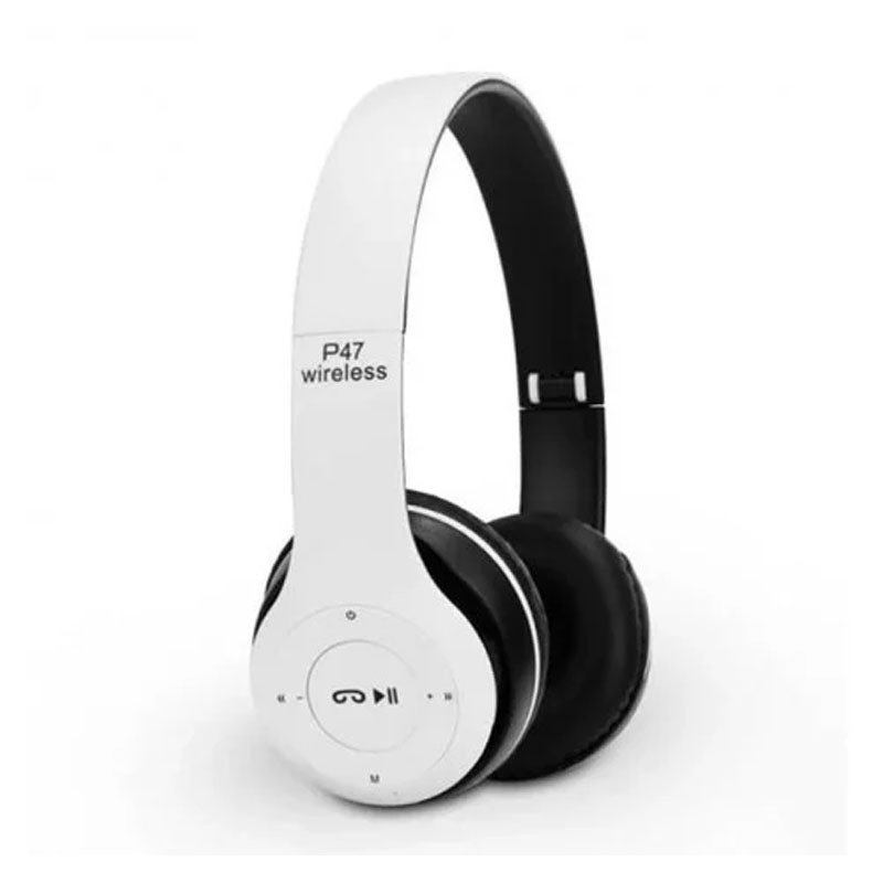 Casque Stéréo Sans Fil OAKORN P47 Bluetooth - Blanc 2 casque stereo sans fil oakorn p bluetooth blanc a