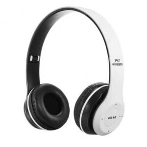 casque stereo sans fil oakorn p bluetooth blanc hhb
