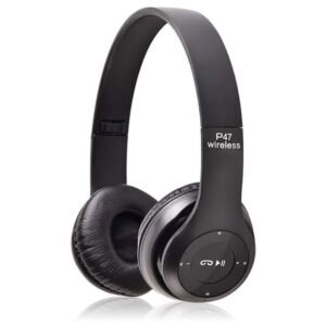 casque stereo sans fil oakorn p bluetooth noir
