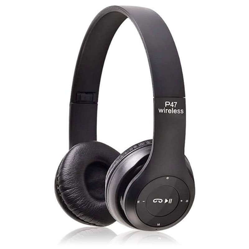 Casque Stéréo Sans Fil OAKORN P47 Bluetooth - Noir 1 casque stereo sans fil oakorn p bluetooth noir