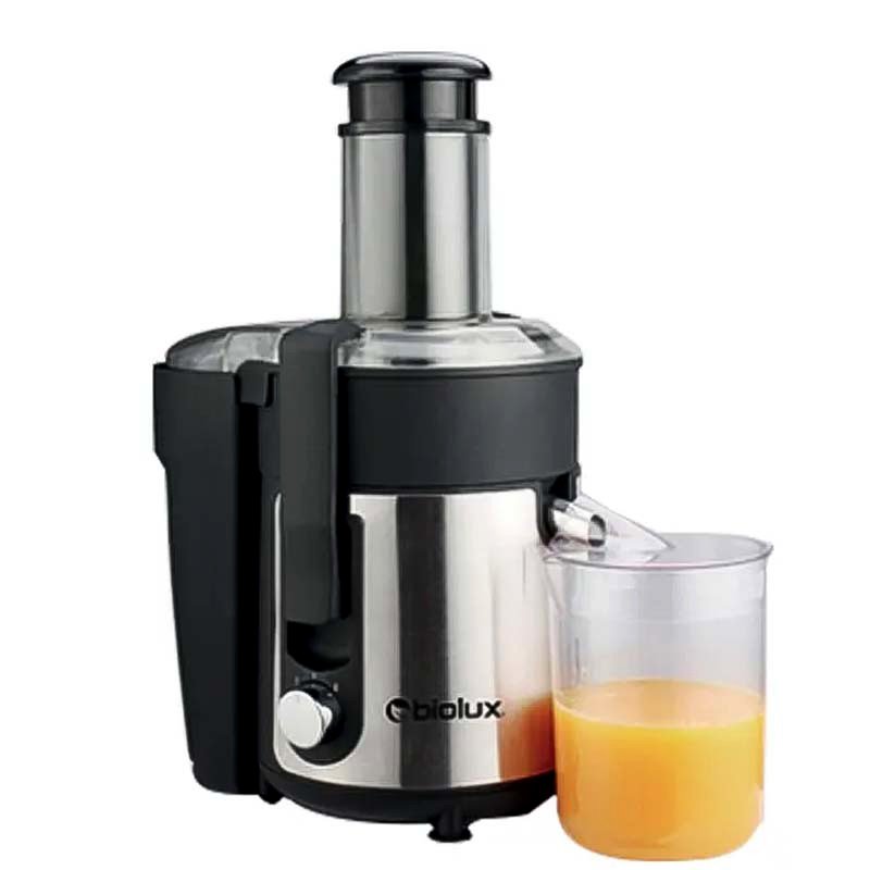 Centrifugeuse de Jus BIOLUX M-CE08 800W - Noir & Inox 1 centrifugeuse de jus biolux m ce w noir inox
