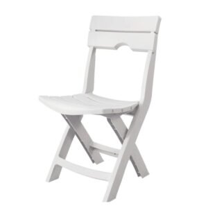 chaise de jardin pliante ruspina blanc
