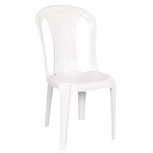 chaise plastique yasmine blanc