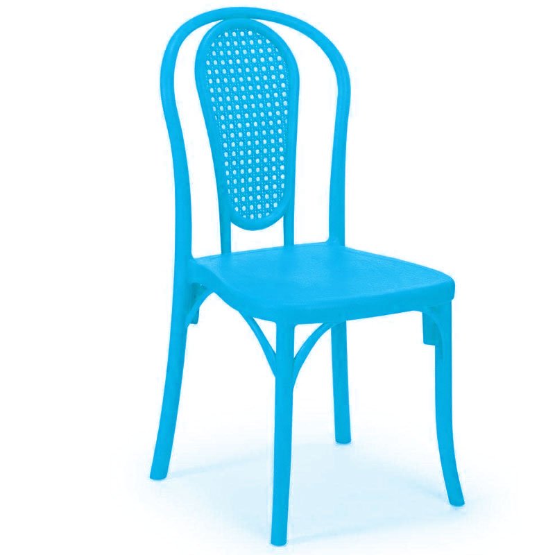 Chaise SOFPINCE Floris - Bleu 1 chaise sofpince floris bleu