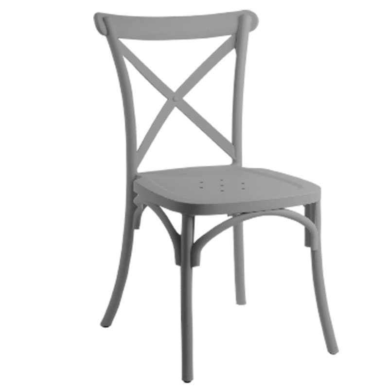 Chaise Moderne Metallika - Gris 1 chaise sofpince metallika gris
