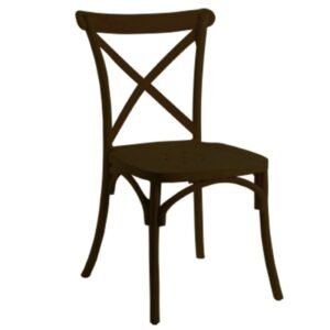 chaise sofpince metallika marron