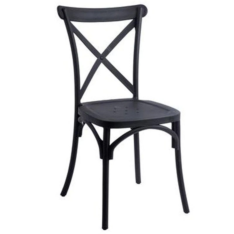 Chaise Moderne Sofpince Metallika - Noir 1 chaise sofpince metallika noir d