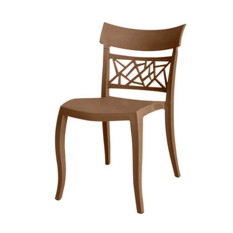 Chaise SOTUFAB Amiral Spiky - Marron 1 chaise sotufab amiral spiky marron